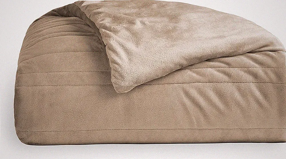 Malouf Anchor 5lb Weighted Throw Blanket (Driftwood)