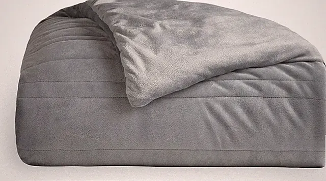Malouf Anchor 5lb Weighted Throw Blanket (Ash Grey)