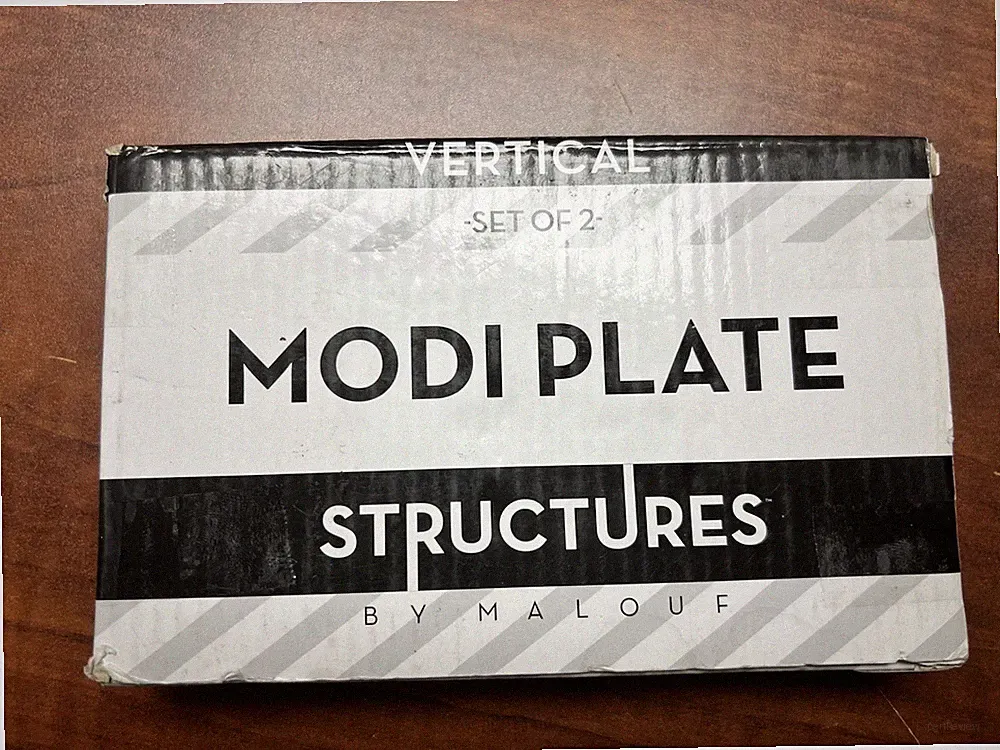 Malouf Bed Frame Headboard Bracket Modification Modi-Plate, Set of 2, 154050
