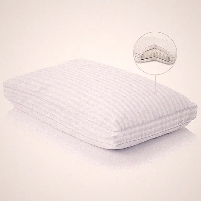 Malouf convolution Microfiber Bed Pillow - Queen