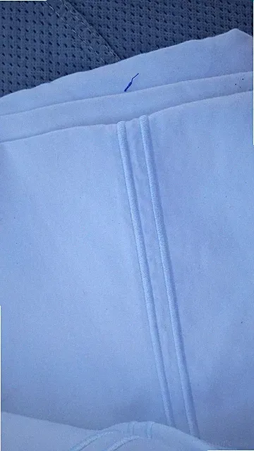 MALOUF FINE LINENS White 100% 600 TC Egypt Cotton Twin FLAT sheet preowned