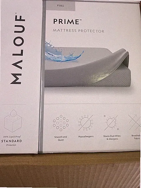 Malouf PRIME Smooth Mattress Protector - Full SL0PFFMP (NEW)