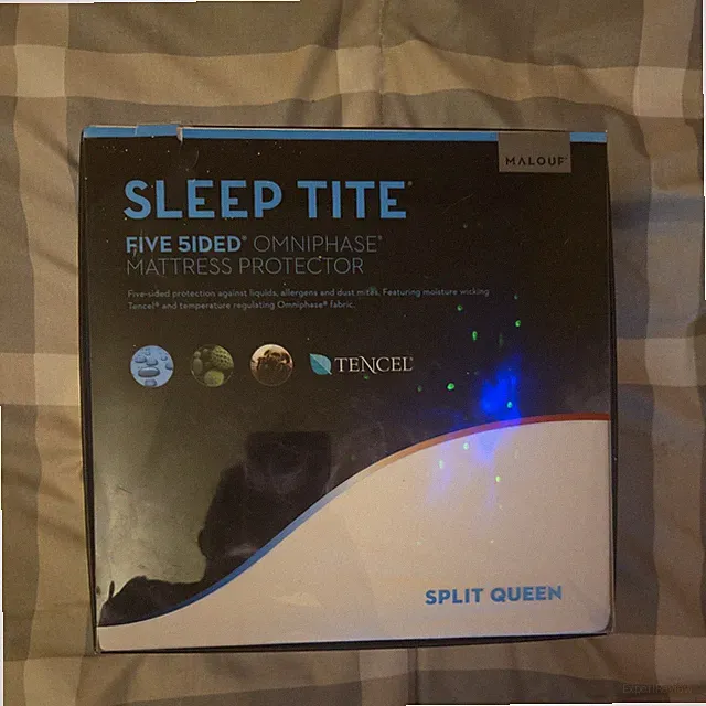 Malouf Sleep Tite Five Sided Smooth Waterproof Mattress Protector Twin SLOTTT5P