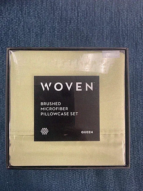 Malouf Woven brushed microfiber pillowcase set