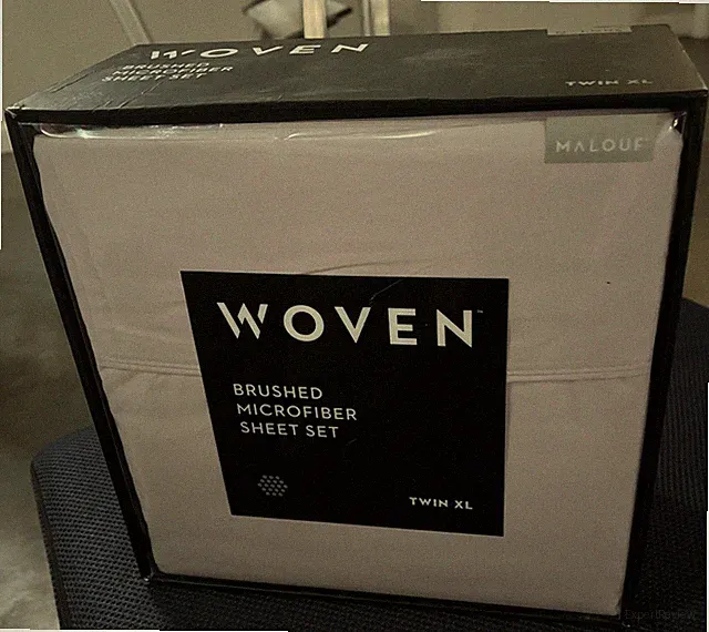 Malouf Woven Brushed Microfiber Plush Super Soft Luxury Sheets. Twin XL