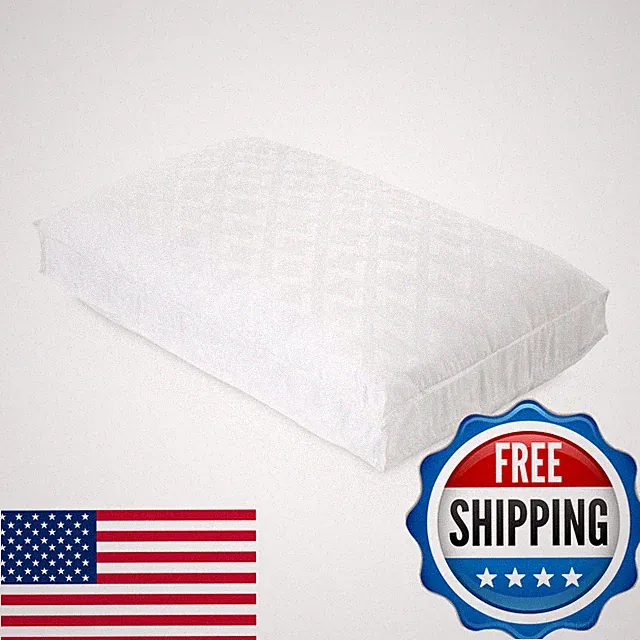 Malouf Z Convolution Pillow - Gel Infused Dough Memory Foam Core Gelled