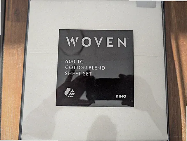Woven Brushed Microfiber by Malouf sheet set Brand New